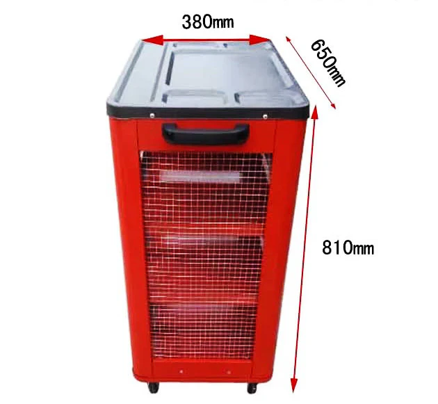 Large Lockable Toolbox Cabinet Tool Trolley - Image 5
