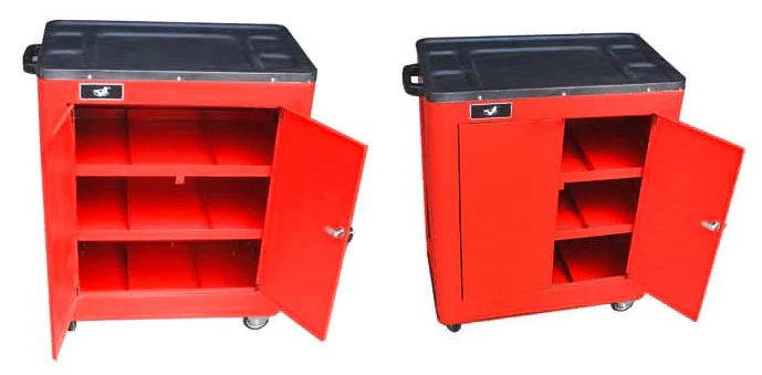 Large Lockable Toolbox Cabinet Tool Trolley - Image 7