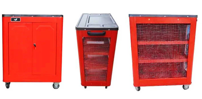 Large Lockable Toolbox Cabinet Tool Trolley - Image 9