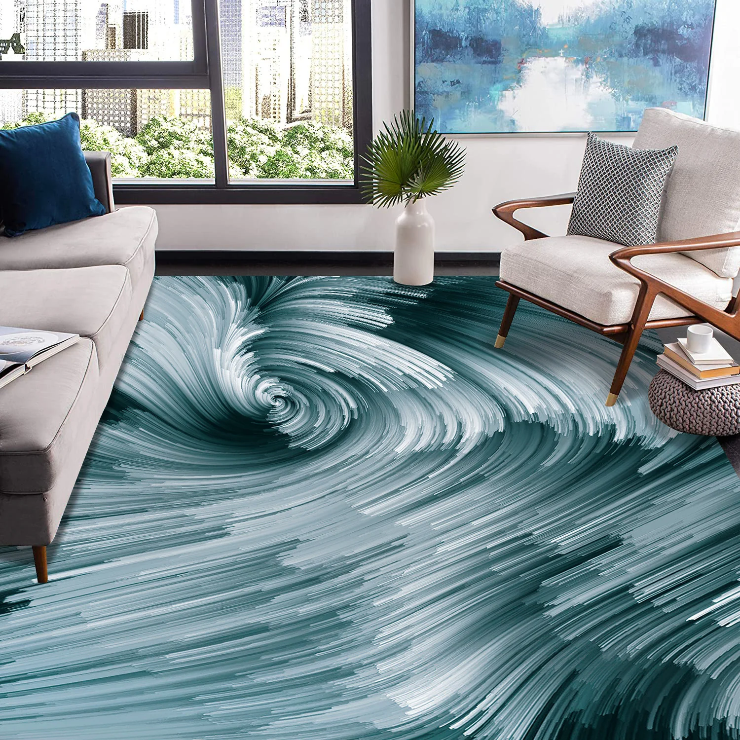 Large Loop Rug Carpet Mat (230 x 160) - Image 5