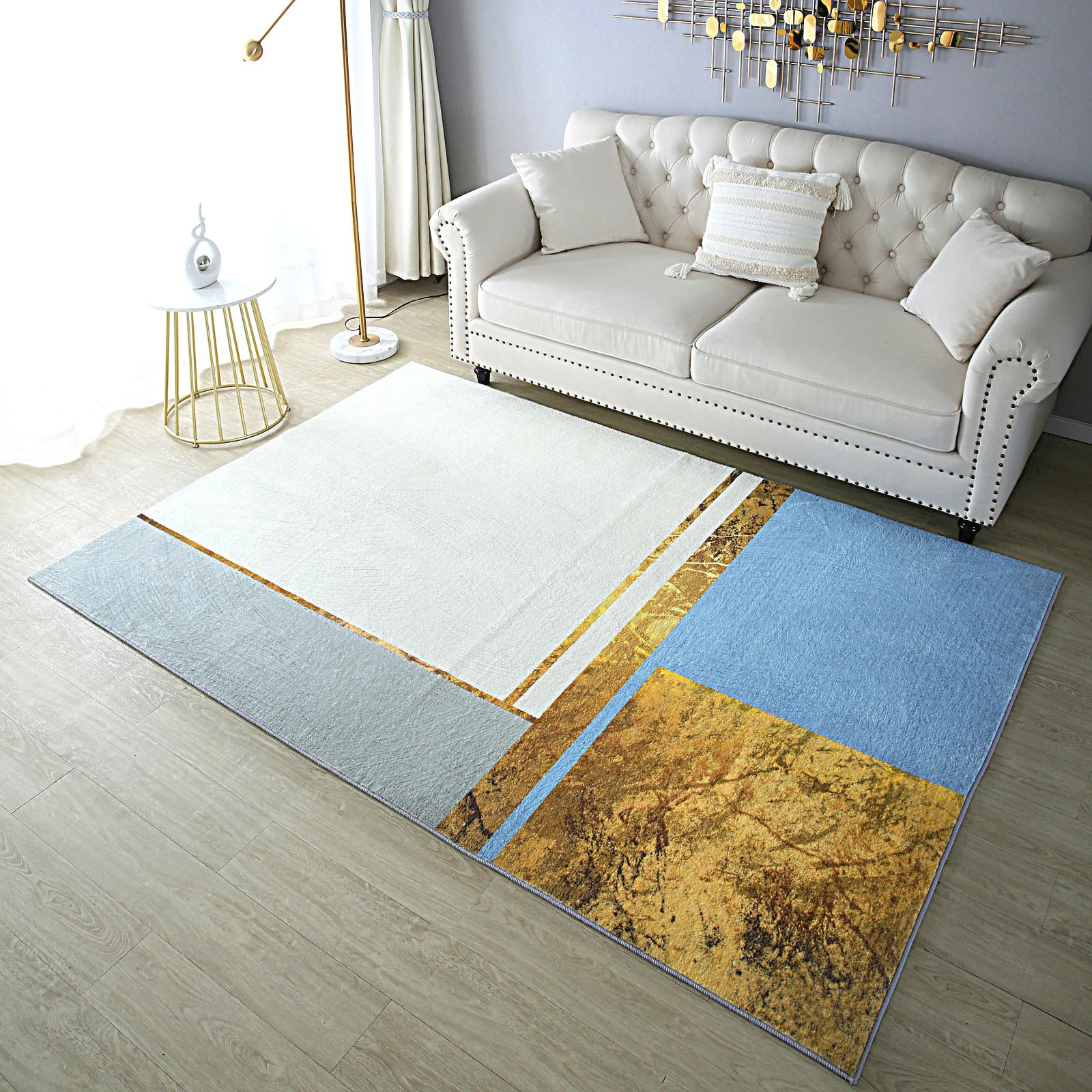 Large Lush Plush Brilliant Designer Carpet Rug (230 x 160) - Image 4