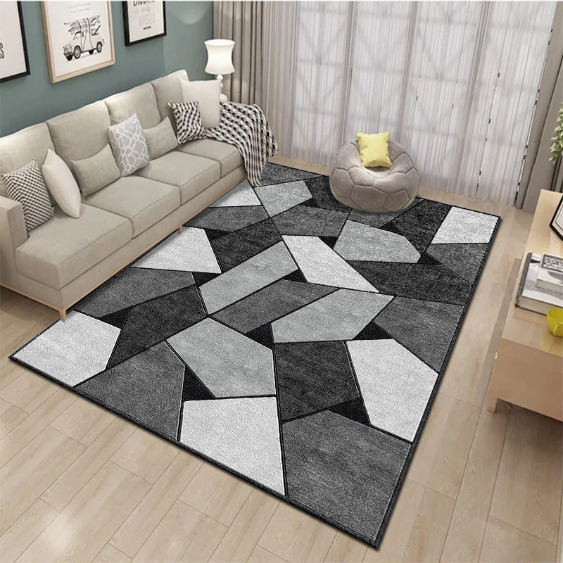 Large Lush Plush Rock Rug Carpet Mat (230 x 160) - Image 16