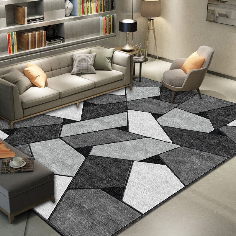 Large Lush Plush Rock Rug Carpet Mat (230 x 160) - Image 4