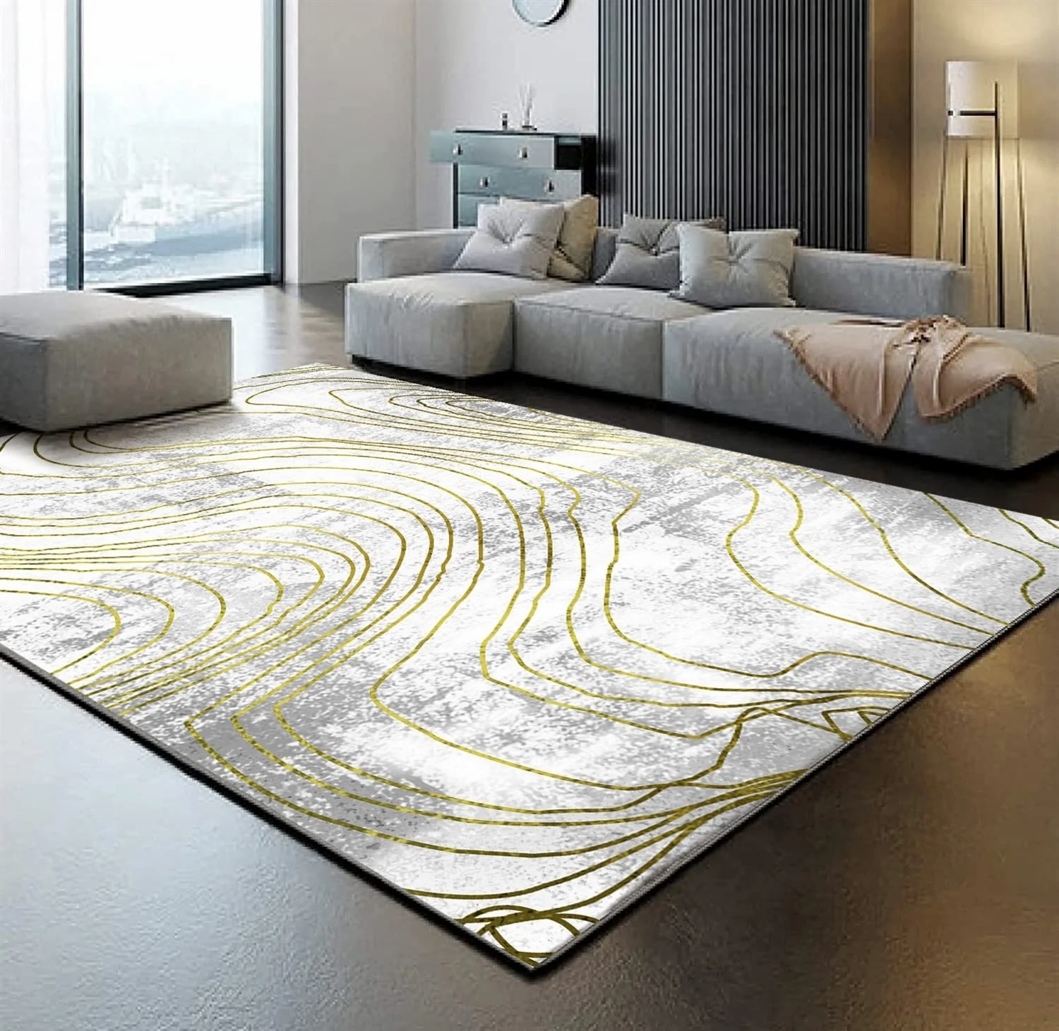 Large Lush Plush Zen Carpet Rug (230 x 160) - Image 8