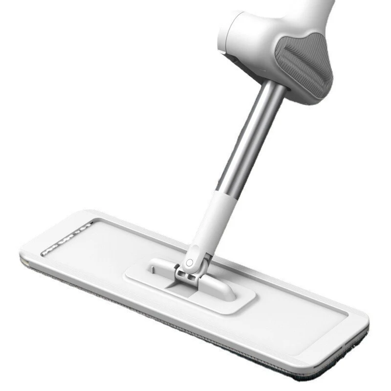 Large Microfibre Mop Flexible Floor Cleaner Hand Free Squeeze Cleaning Tool with 4 Mop Pads - Image 16