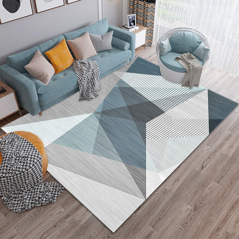 Large Mist Modern Rug Carpet Mat (230 x 160) - Image 9