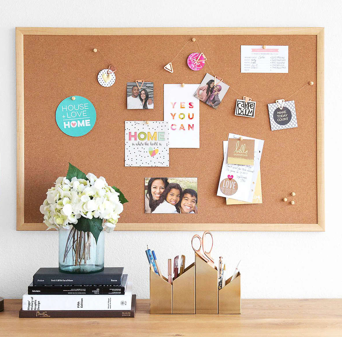 Large Pinboard Message Bulletin Notice Memo Board Corkboard (60 x 90cm) - Image 14