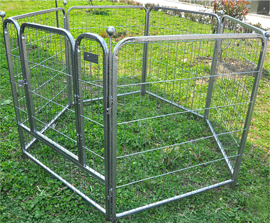 Large Premium Heavy Duty Metal Pet Dog Exercise Playpen Enclosure Fence Cage (80x90 x 6) - Image 3
