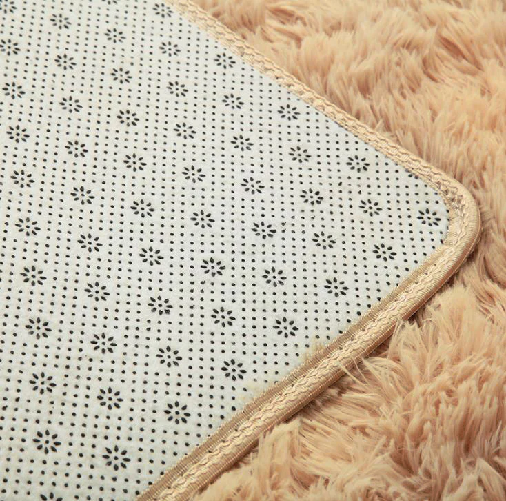 Large Soft Shag Rug Carpet Mat (Caramel, 230 x 160) - Image 8
