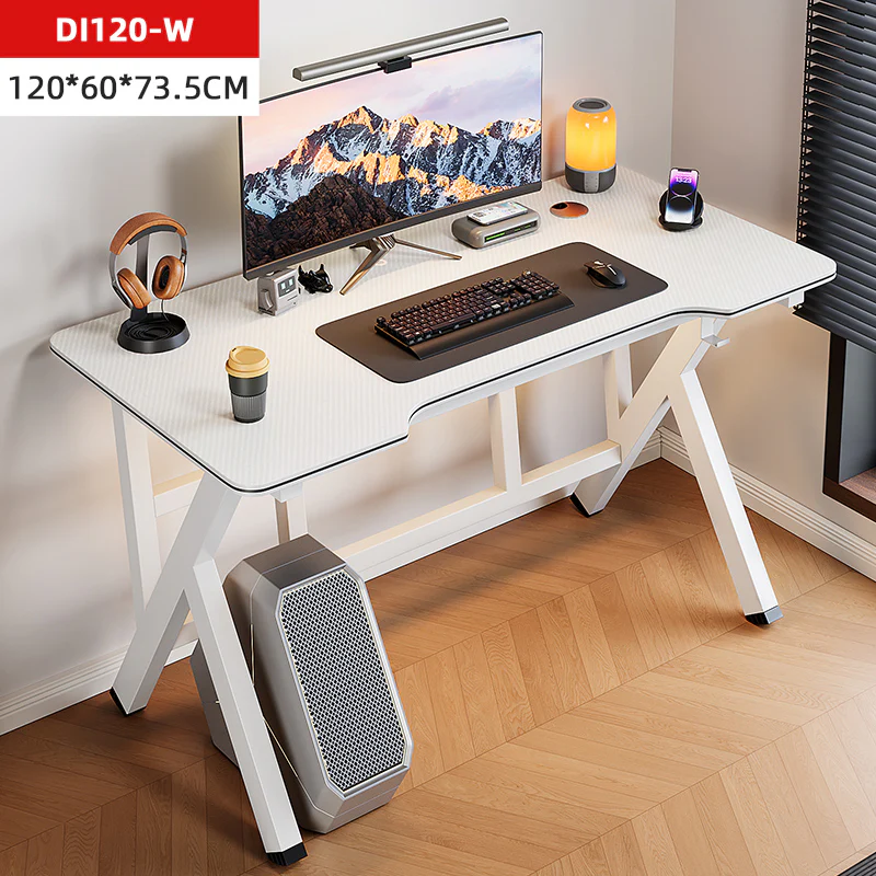 Large Vertex Modern Multifunctional Ergonomic Computer Desk White 120cm - Image 15