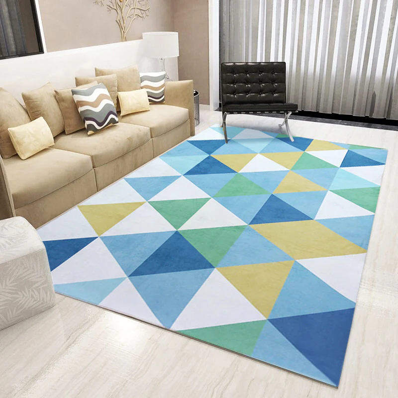 Large Vivid Modern Rug Carpet Mat (230 x 160) - Image 2