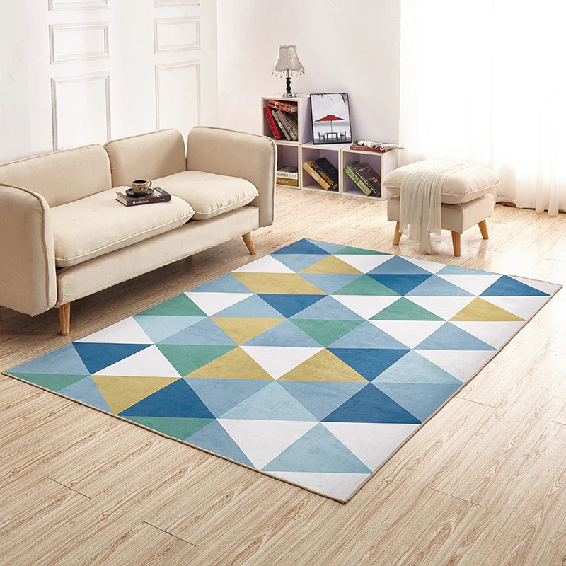 Large Vivid Modern Rug Carpet Mat (230 x 160) - Image 9