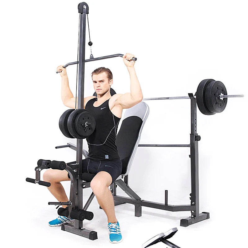 Lat Pulldown Bar for Home Gym Weight Bench (Pull down Only) - Image 6
