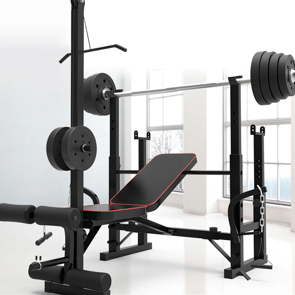 Lat Pulldown Bar for Home Gym Weight Bench (Pull down Only) - Image 8