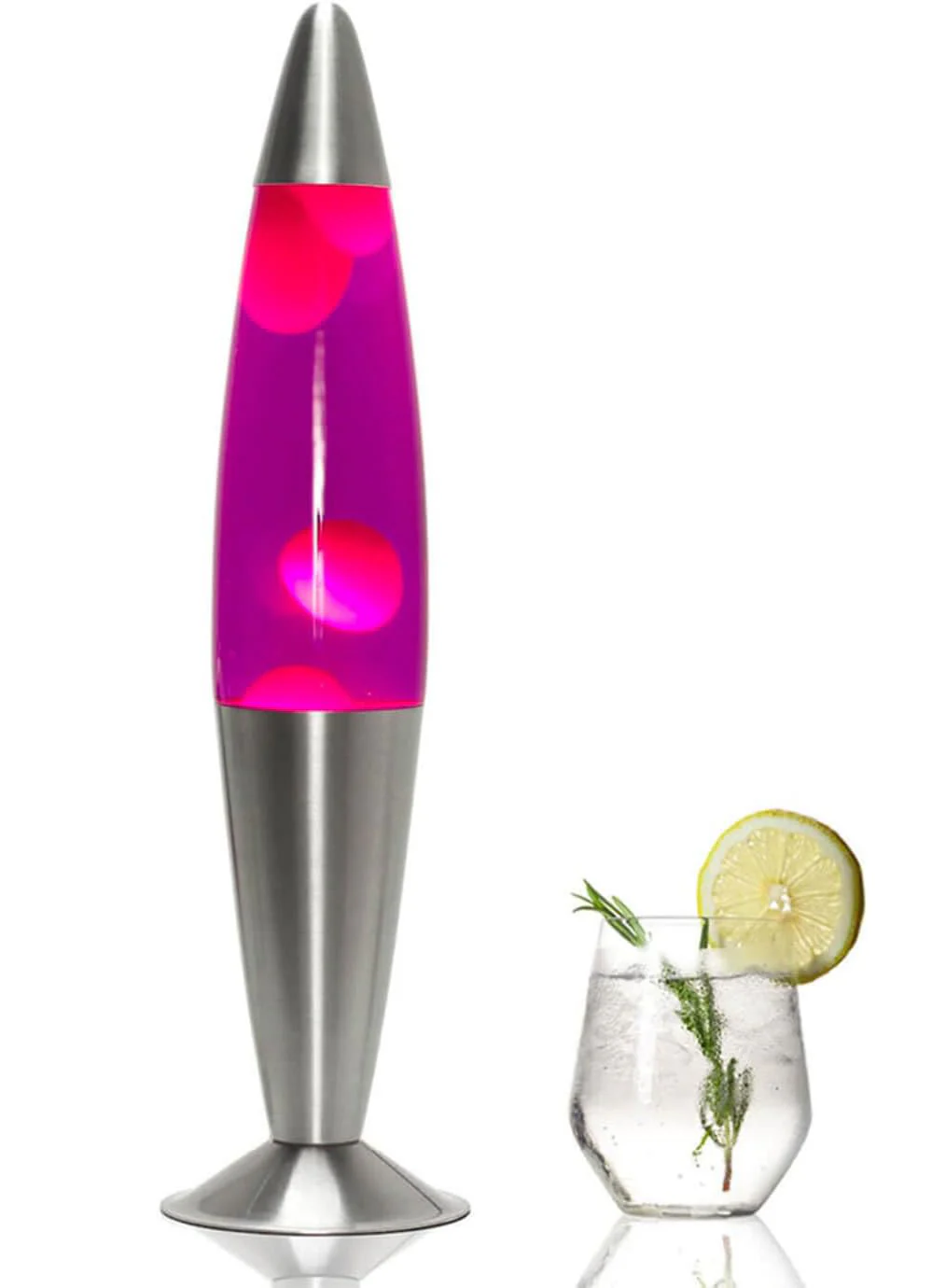 Lava Motion Volcano Lamp Home Decor Light - Purple/Pink - Image 7