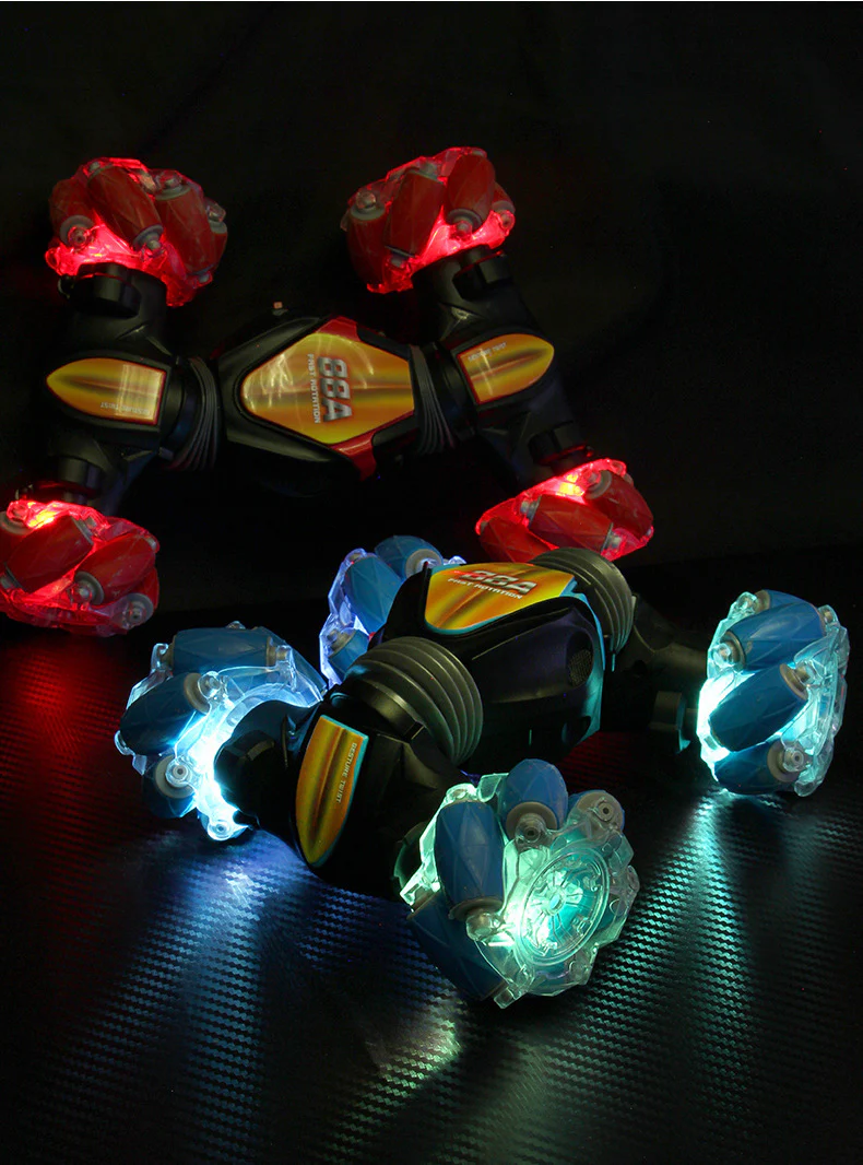 LED Hand Gesture Remote Control Twister Stunt Car (Red) - Image 15
