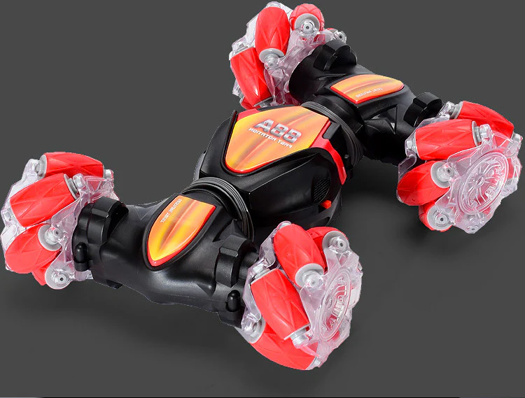 LED Hand Gesture Remote Control Twister Stunt Car (Red) - Image 8