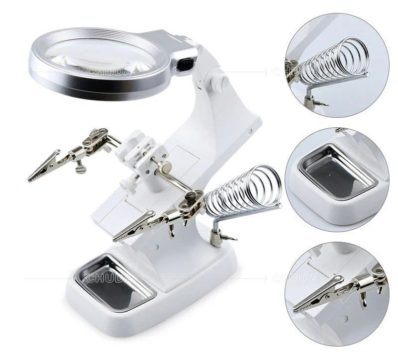 LED Magnifying Lamp Desk Light & Magnifier - Image 4