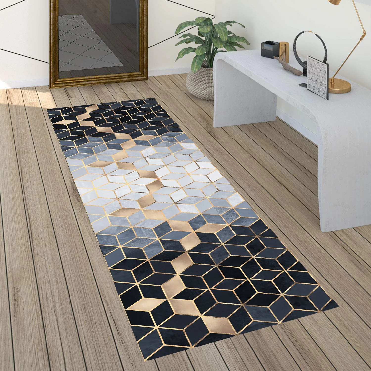 Lumina Hallway Runner Area Rug Carpet Mat (80 x 300) - Image 8