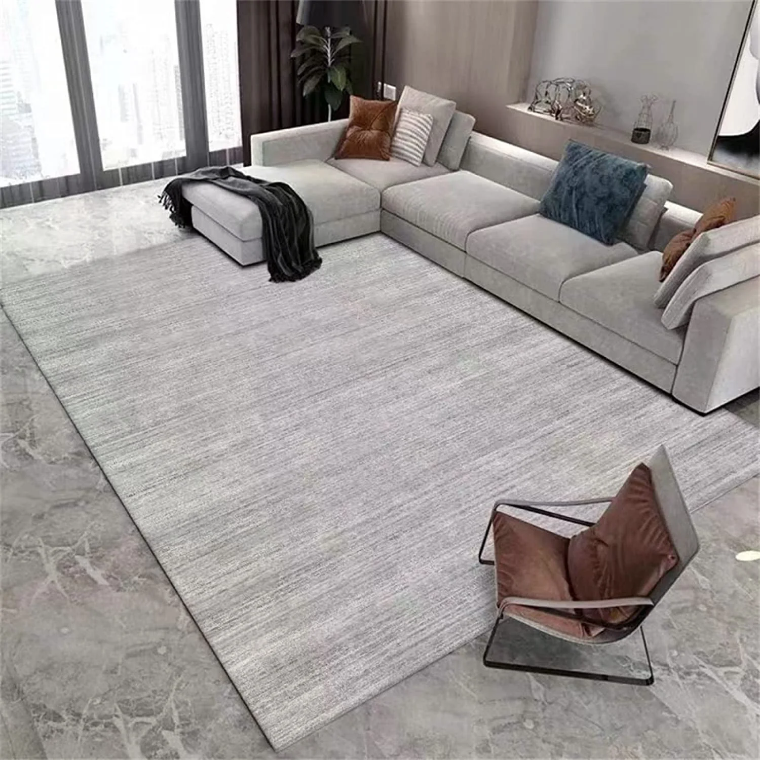 Lush Plush Adobe Bedroom/Living Room Carpet Rug (200 x 140) - Image 14