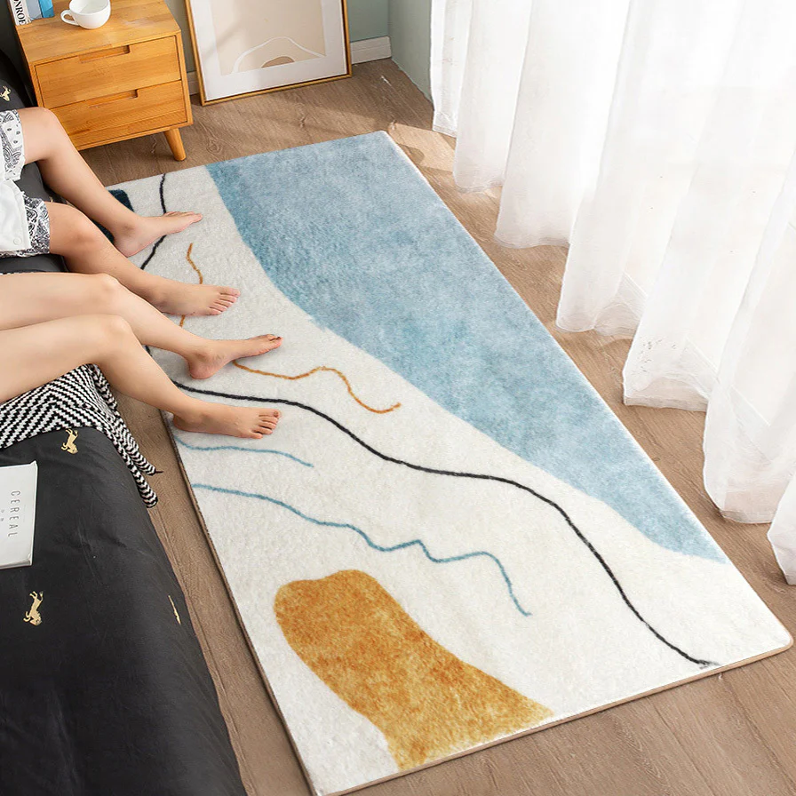 Lush Plush Miami Bedroom/Living Room Designer Cotton Carpet Area Rug (180 x 100) - Image 13
