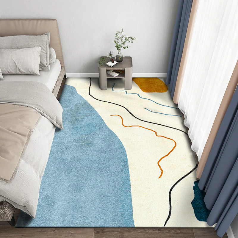Lush Plush Miami Bedroom/Living Room Designer Cotton Carpet Area Rug (180 x 100) - Image 4