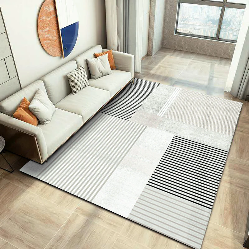 Lush Plush Reflection Bedroom/Living Room Cotton Carpet Area Rug (160 x 120) - Image 12