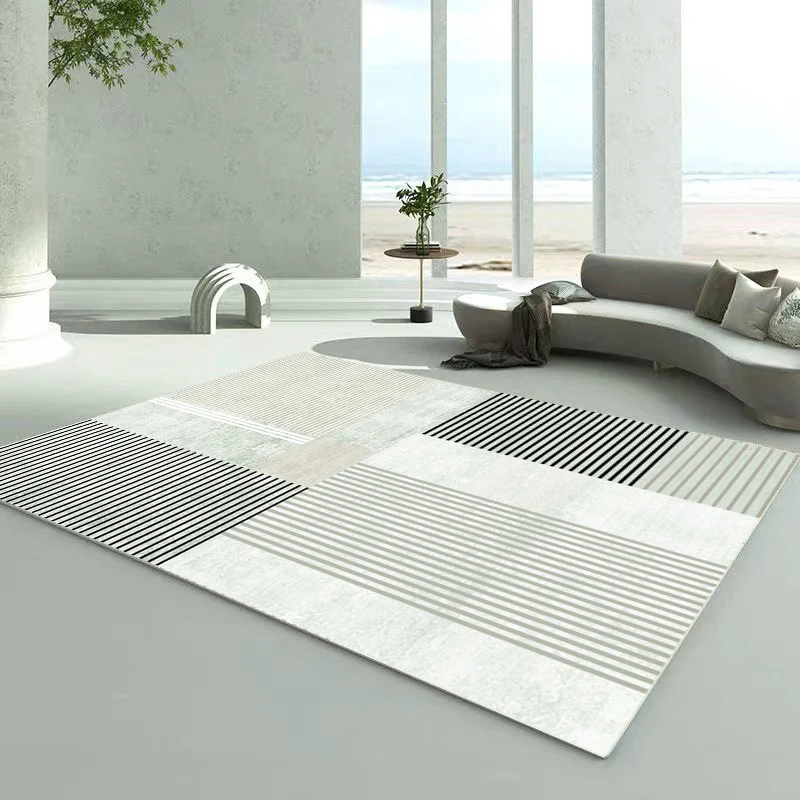 Lush Plush Reflection Bedroom/Living Room Cotton Carpet Area Rug (160 x 120) - Image 20