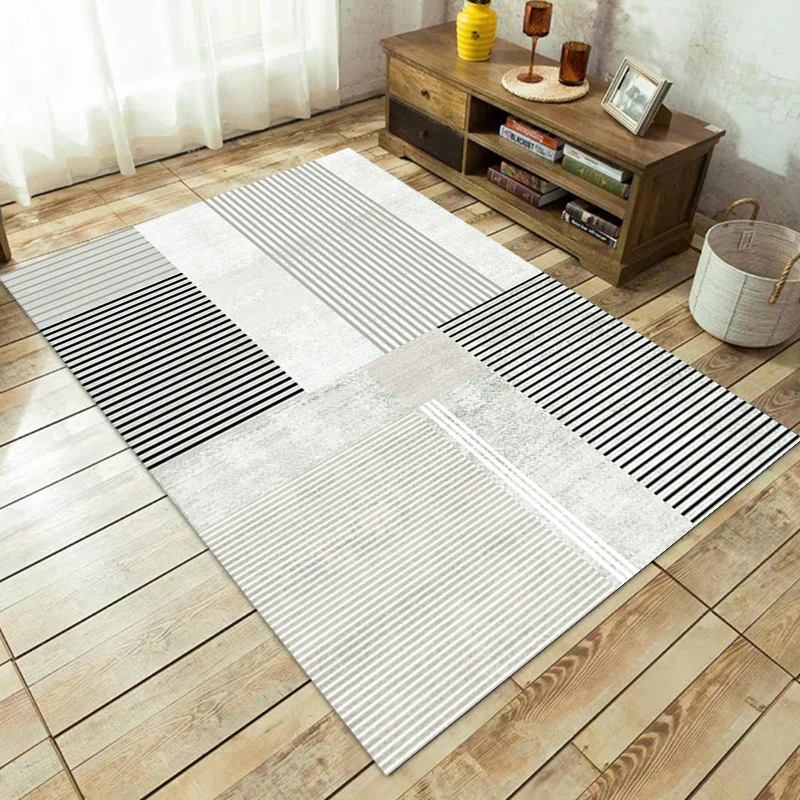 Lush Plush Reflection Bedroom/Living Room Cotton Carpet Area Rug (160 x 120) - Image 6