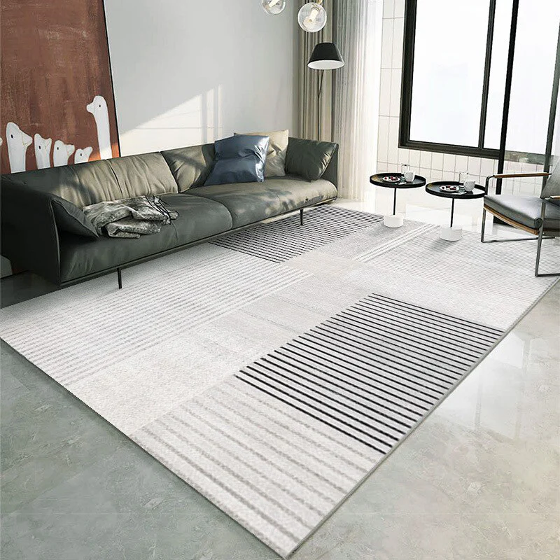 Lush Plush Reflection Bedroom/Living Room Cotton Carpet Area Rug (160 x 120) - Image 8