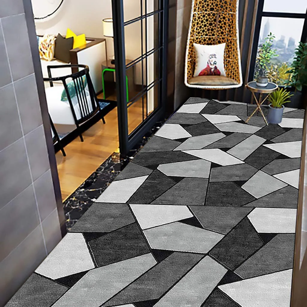 Lush Plush Rock Hallway Runner Area Rug Carpet Mat (80 x 300) - Image 11
