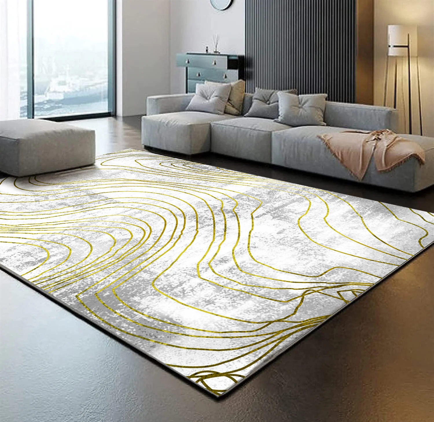 Lush Plush Zen Bedroom/Living Room Carpet Area Rug (200 x 140) - Image 8
