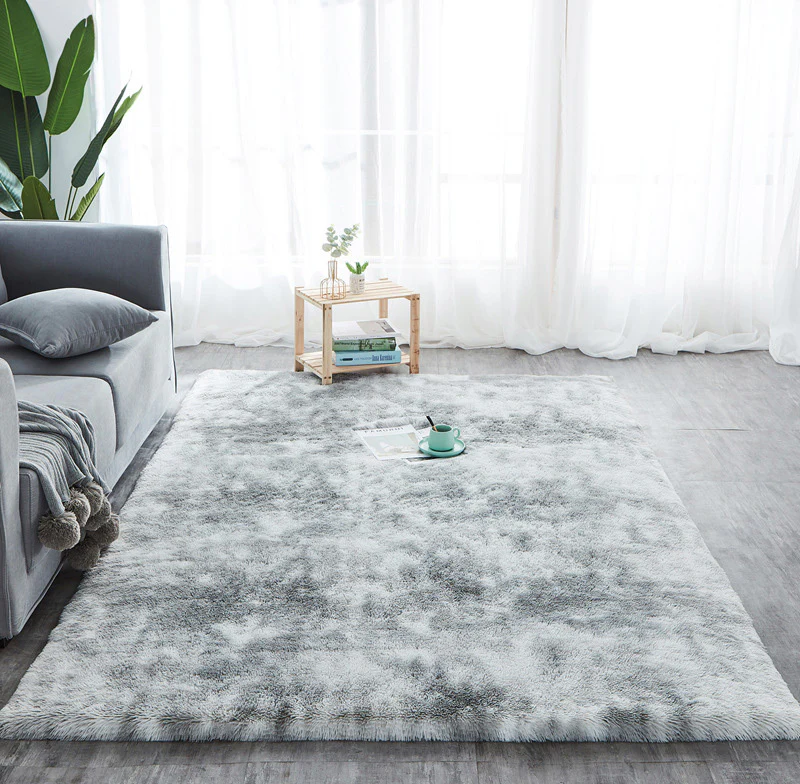 Luxe Bedroom/Living Room Comfortable Shag Rug (200 x 140, Platinum) - Image 12