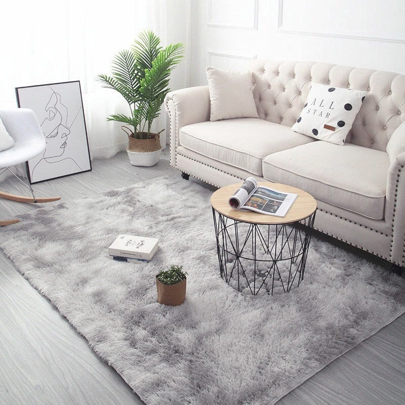 Luxe Bedroom/Living Room Comfortable Shag Rug (200 x 140, Platinum) - Image 13