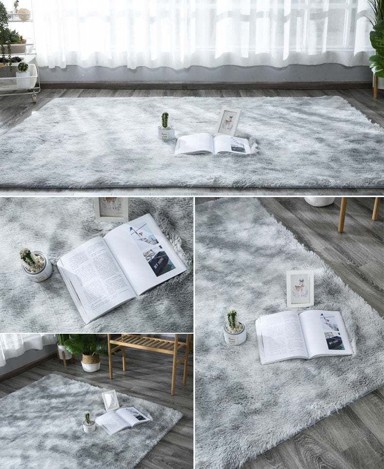 Luxe Bedroom/Living Room Comfortable Shag Rug (200 x 140, Platinum) - Image 18