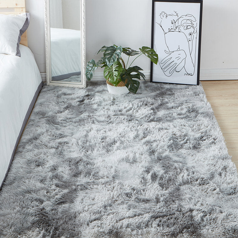 Luxe Bedroom/Living Room Comfortable Shag Rug (200 x 140, Platinum) - Image 5