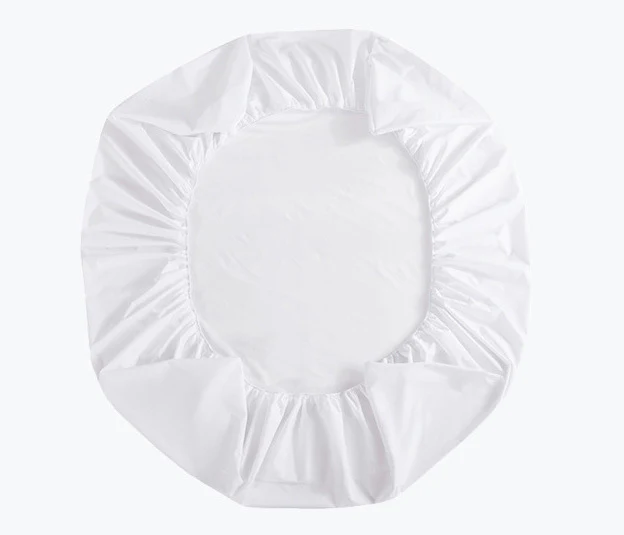 Luxe Comfort Waterproof Fitted Sheet Mattress Protector Cover (White, Double) - Image 16