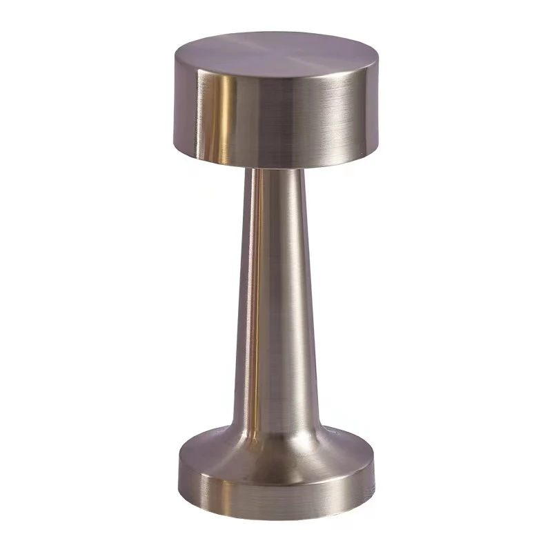 Luxe Designer LED Table Lamp Cordless Touch Sensor Night Light (Silver) - Image 9