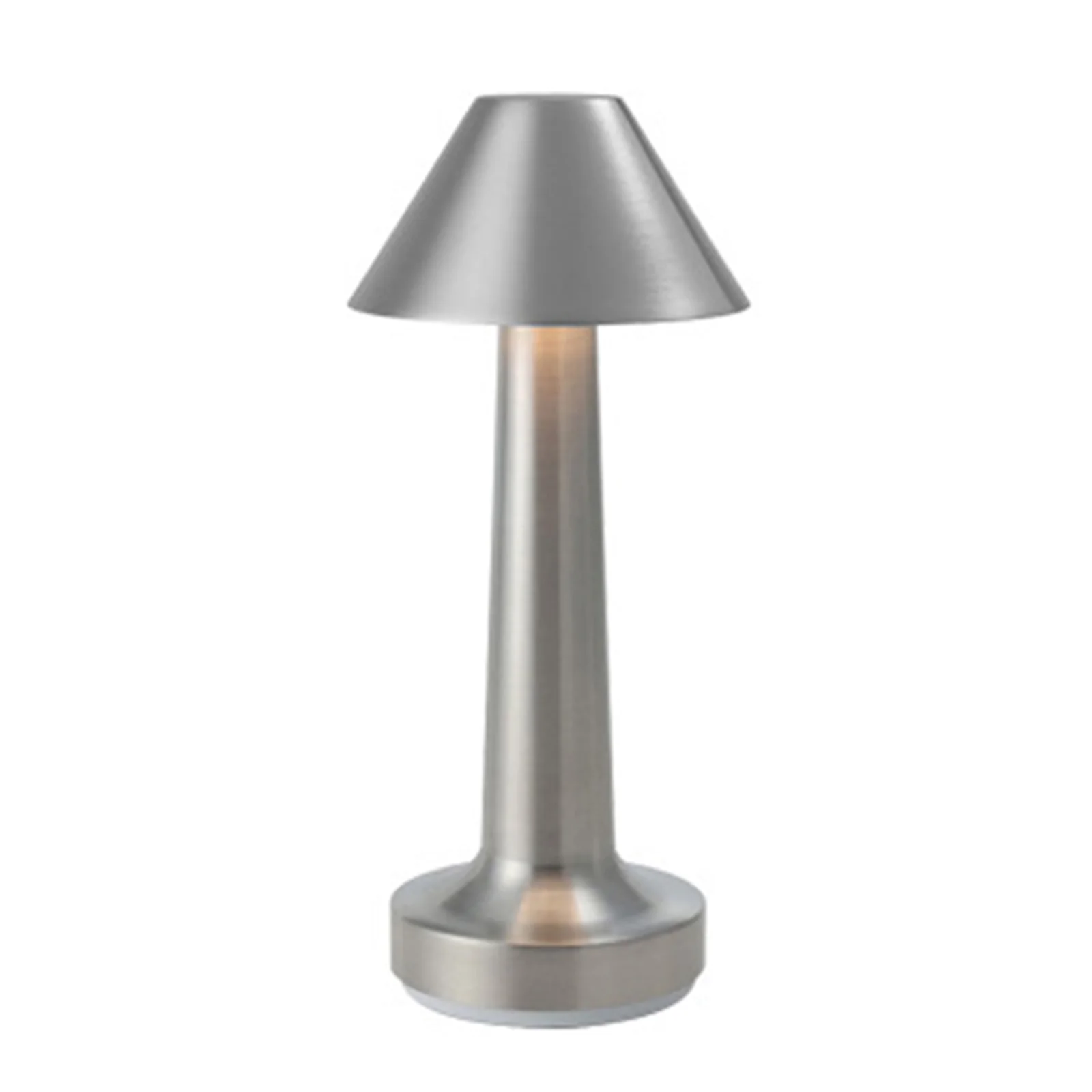 Luxe Designer LED Table Lamp Cordless Touch Sensor Night Light (Silver) - Image 9
