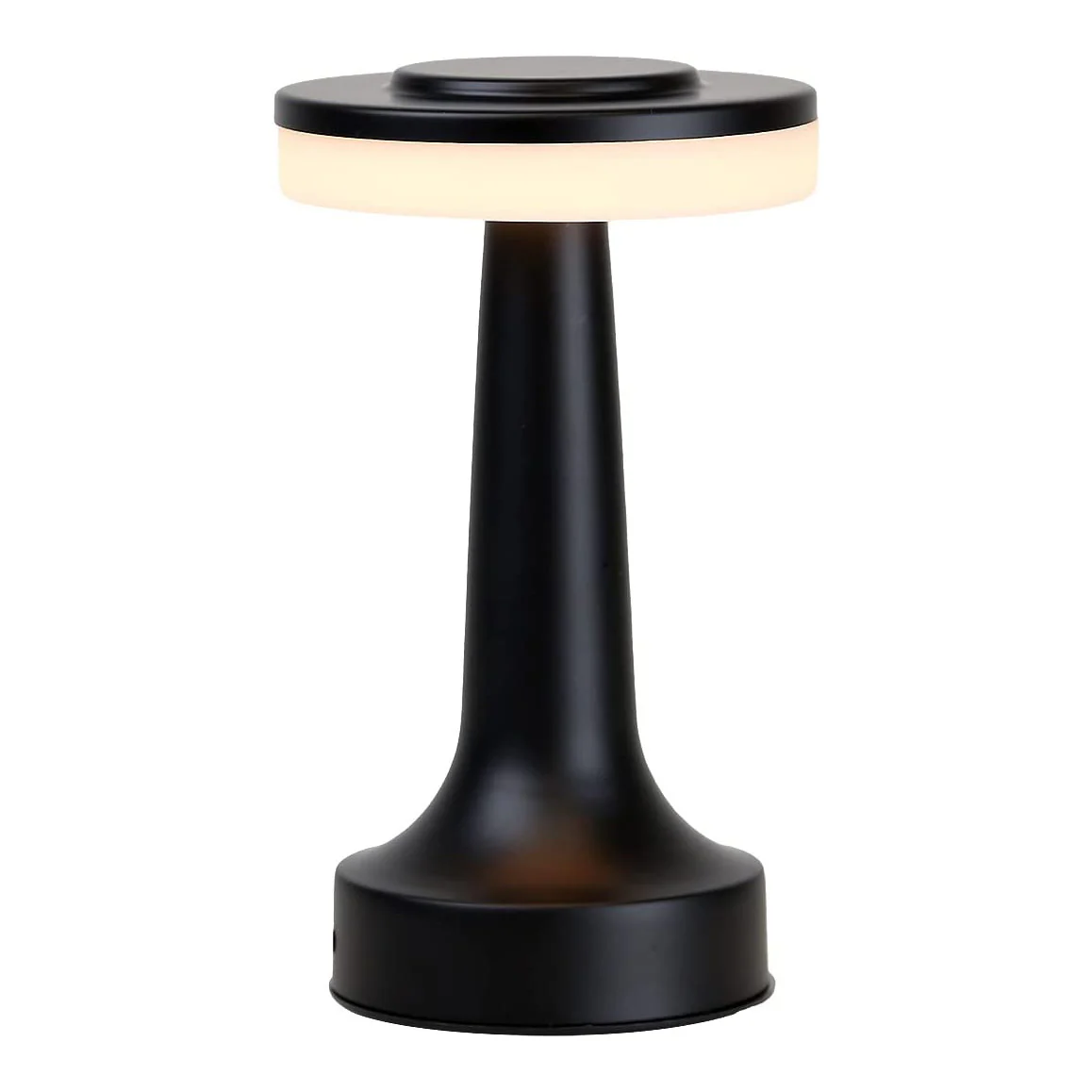 Luxe LED Table Lamp Portable Cordless Touch Sensor Night Light (Black) - Image 12