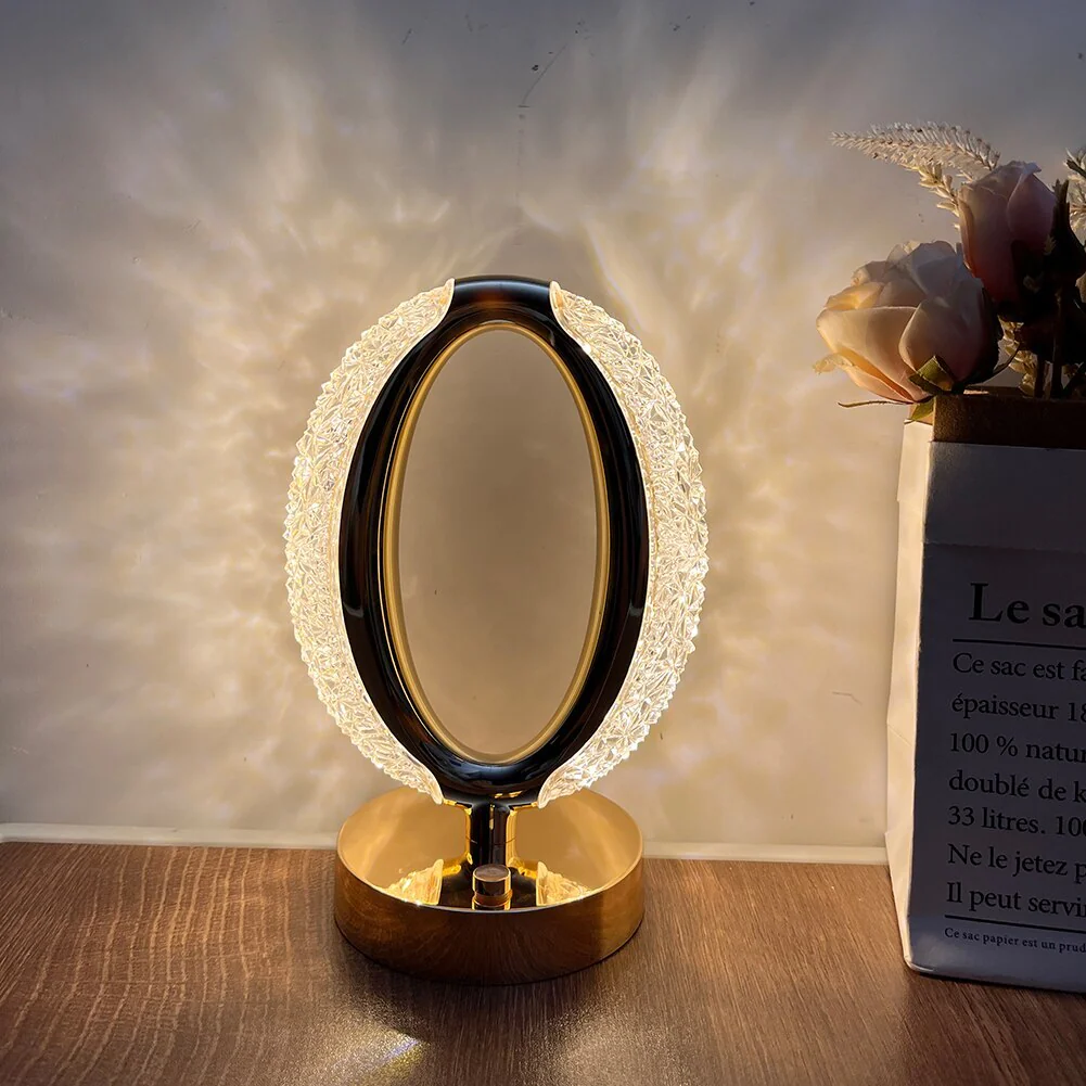 Luxury Crystal Designer LED Table Lamp Night Light - Image 14