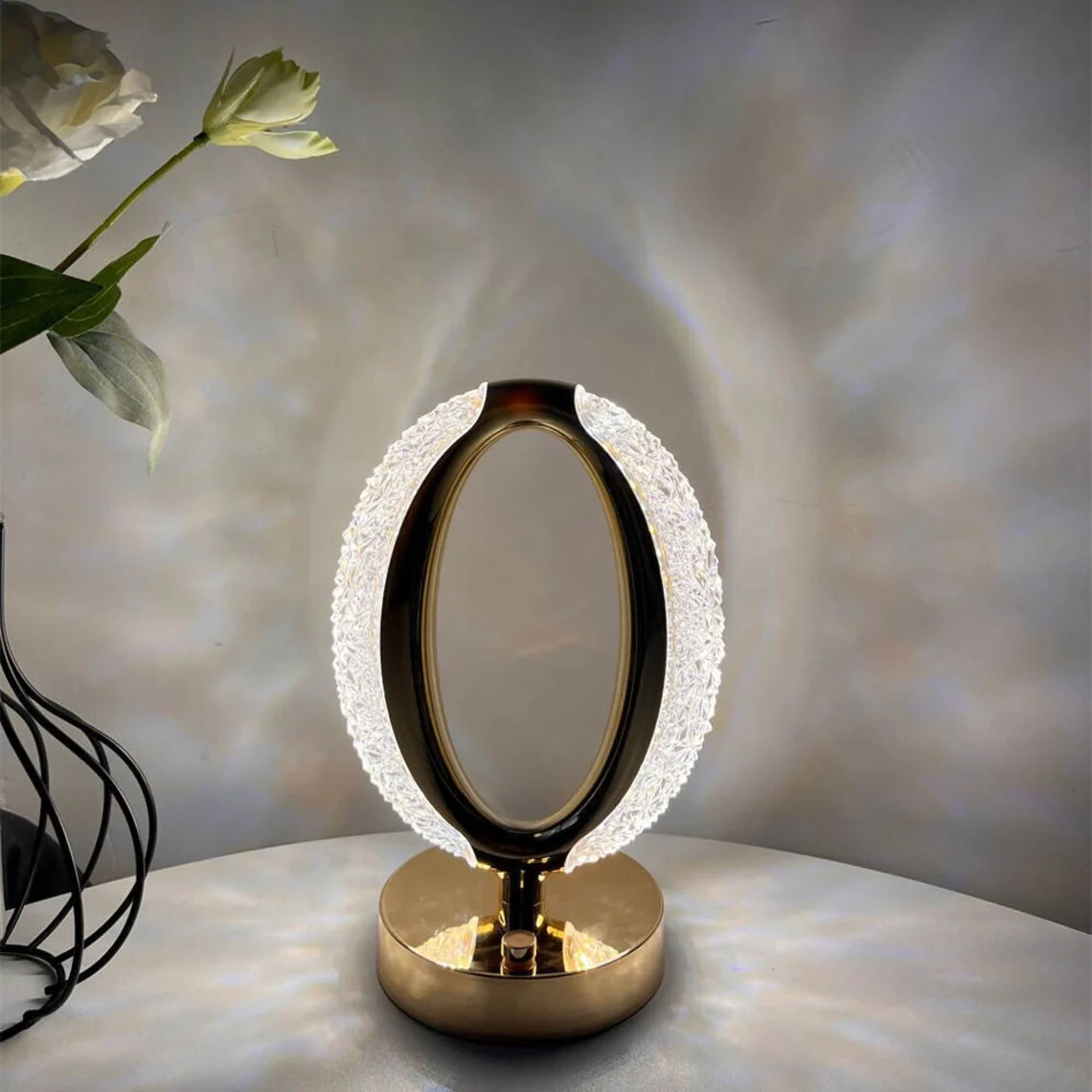 Luxury Crystal Designer LED Table Lamp Night Light - Image 16