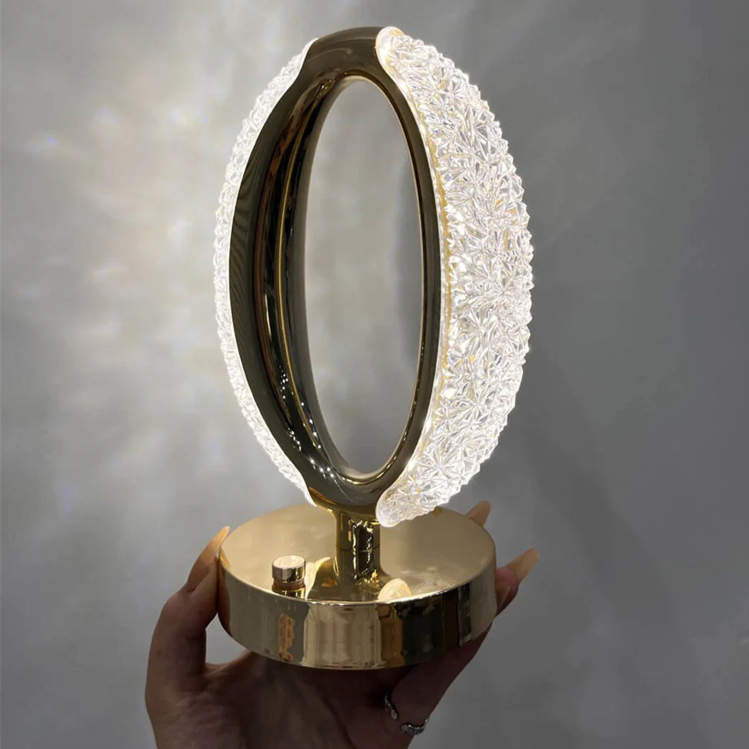 Luxury Crystal Designer LED Table Lamp Night Light - Image 4