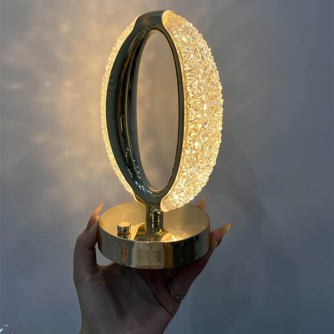 Luxury Crystal Designer LED Table Lamp Night Light - Image 5