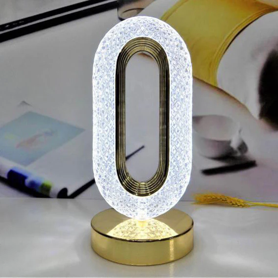 Luxury Crystal Designer LED Table Lamp Night Light - Image 11