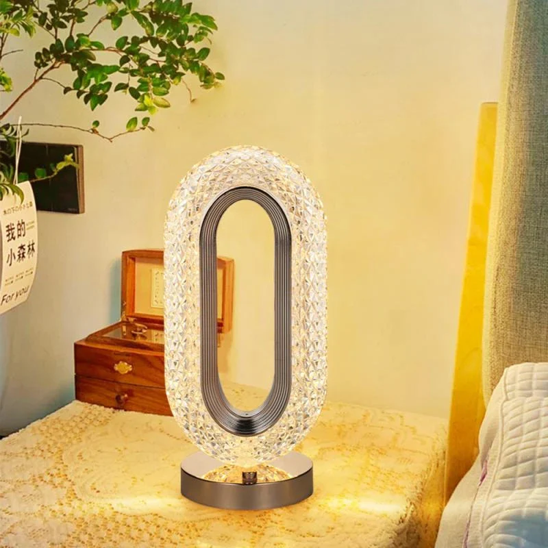 Luxury Crystal Designer LED Table Lamp Night Light - Image 13