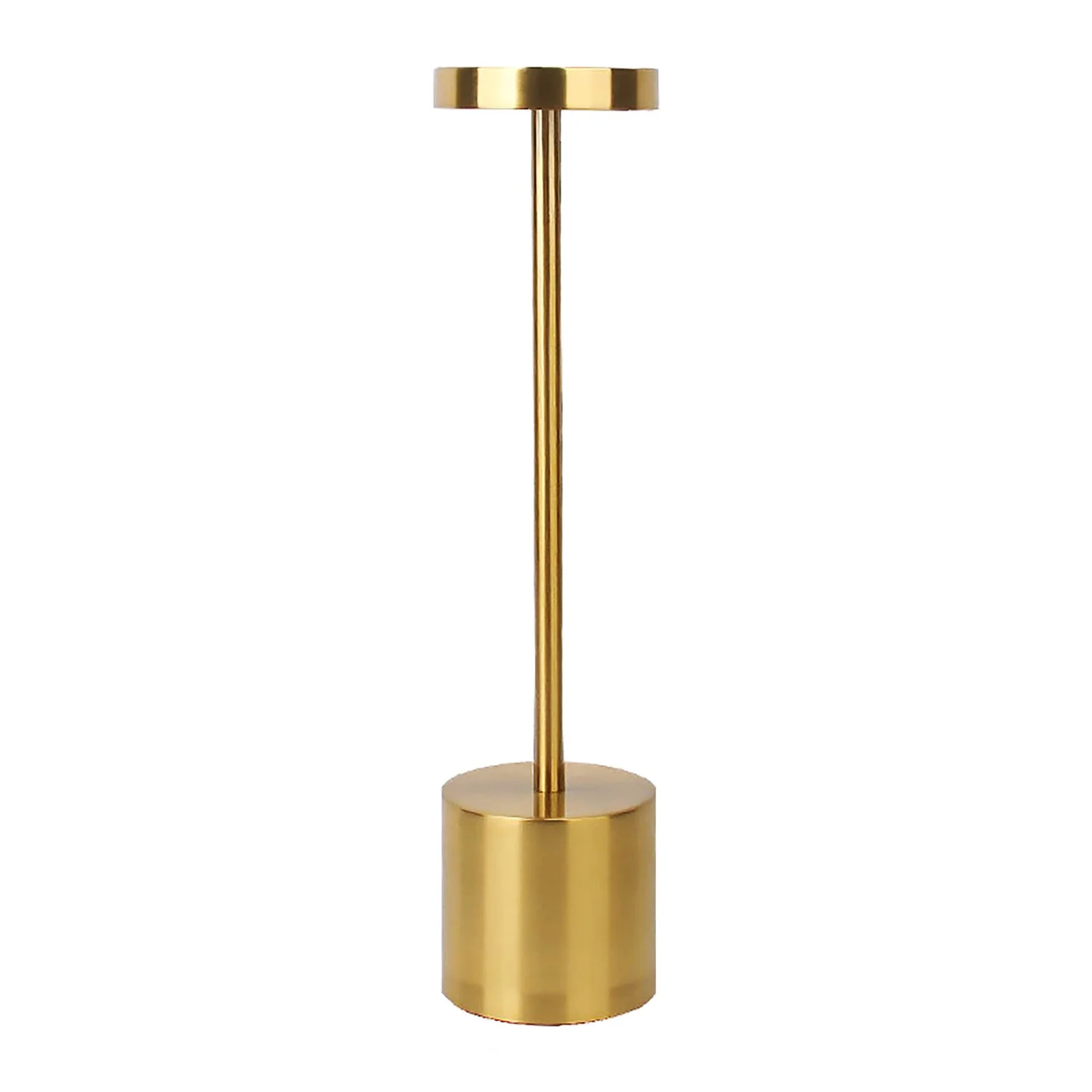 Luxury Designer LED Metal Tall Table Lamp Cordless Touch Sensor Night Light (Gold) - Image 19