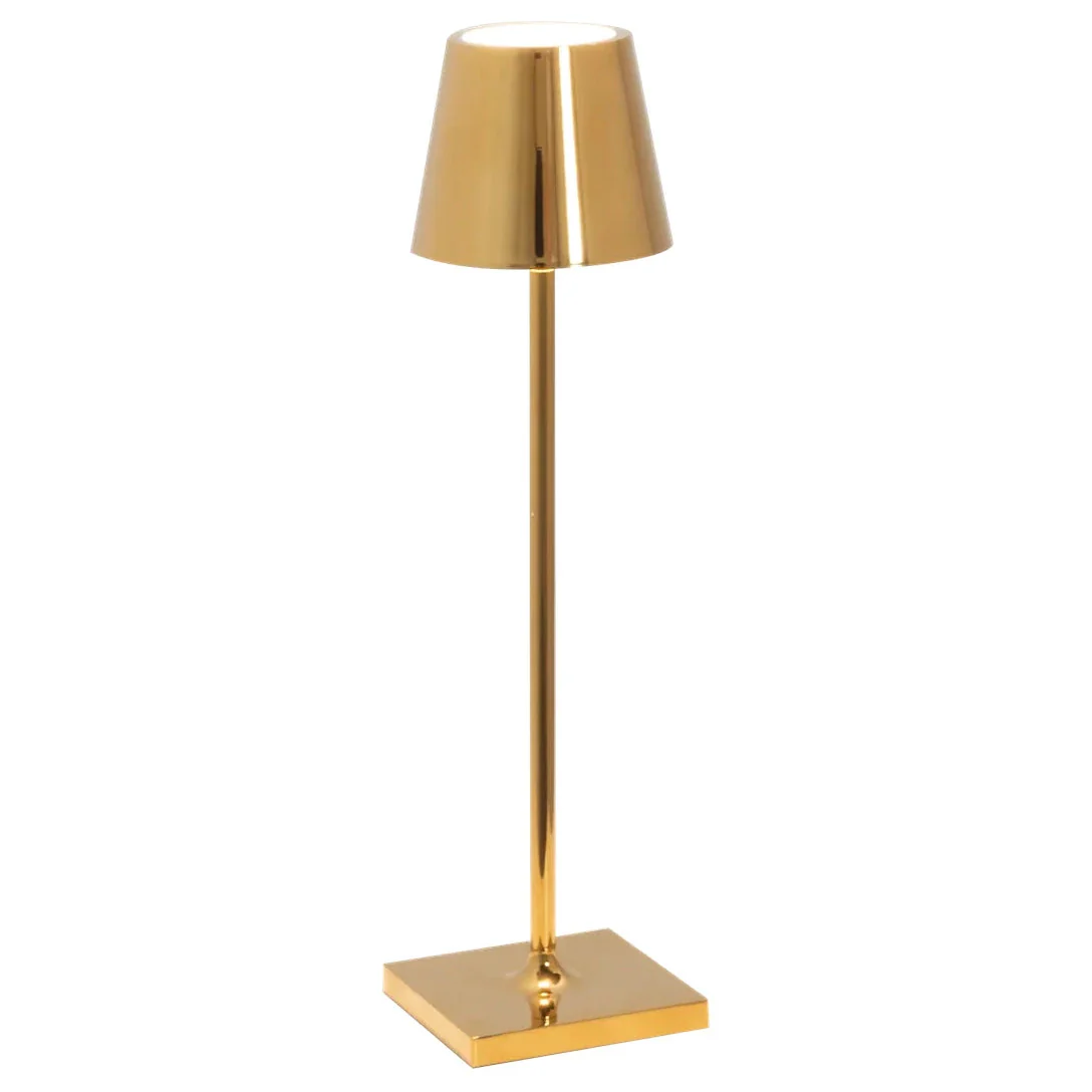 Luxury Designer LED Metal Tall Table Lamp Cordless Touch Sensor Night Light (Gold) - Image 7