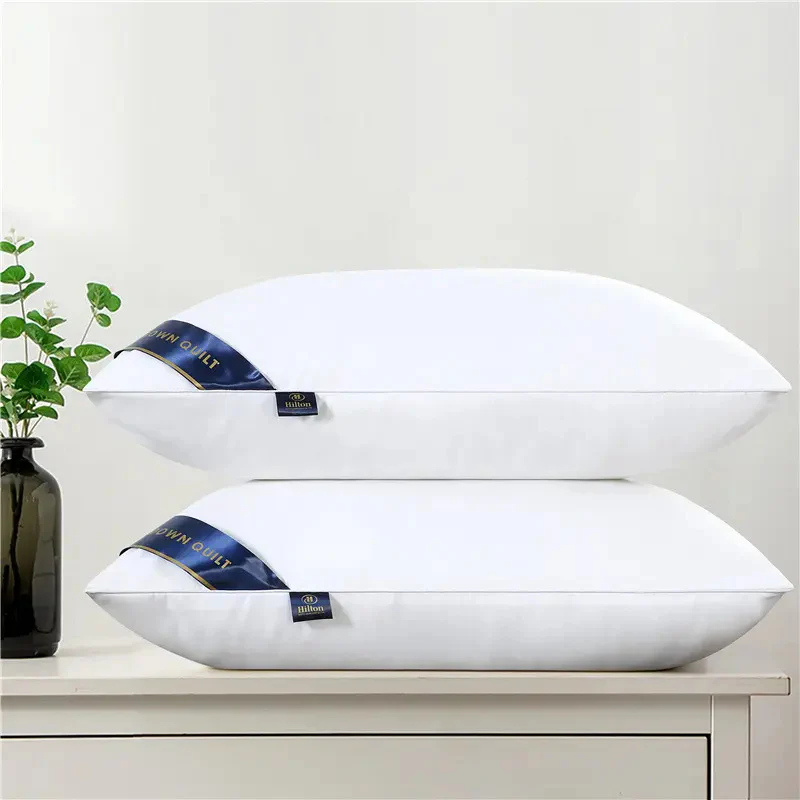 Luxury Hotel Standard Size High Profile Pillow (White) - Image 6