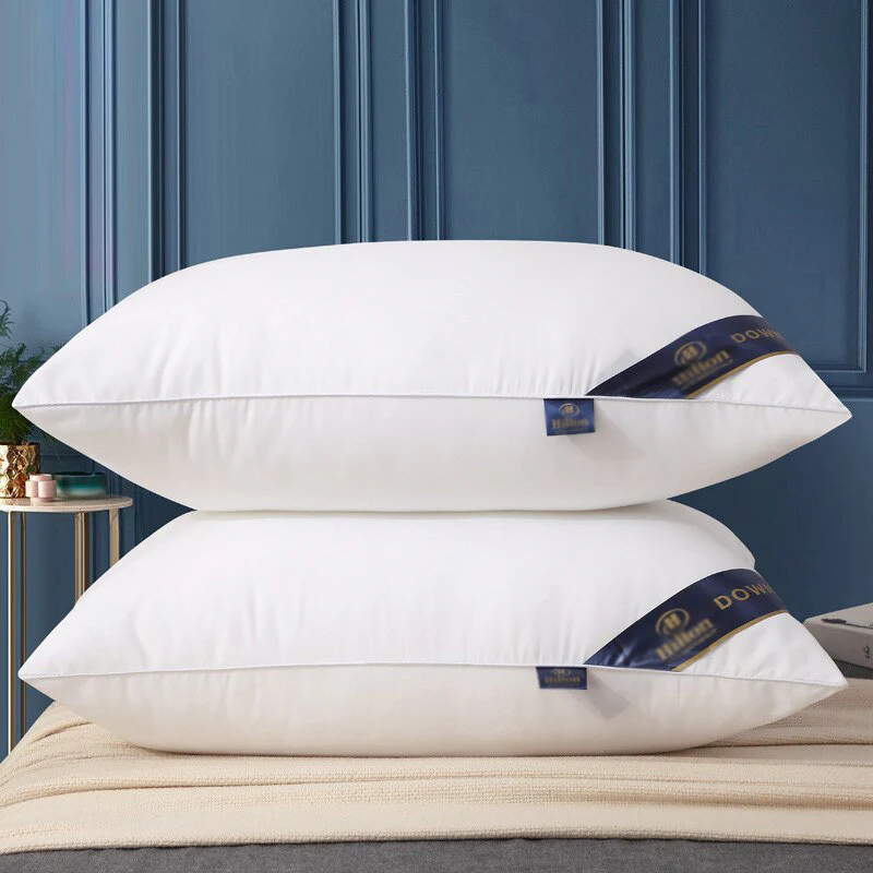 Luxury Hotel Standard Size Medium Profile Pillow (White) - Image 10
